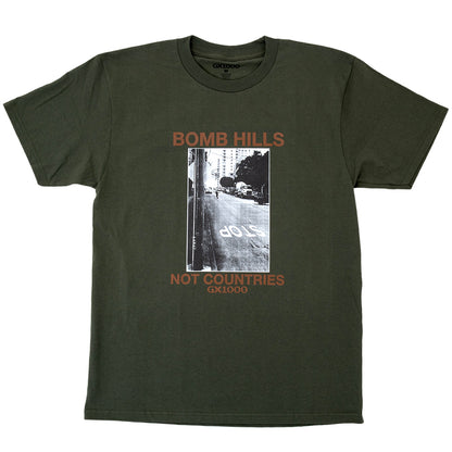 Bomb Hills Not Countries S/S T-Shirt (Desert Green)