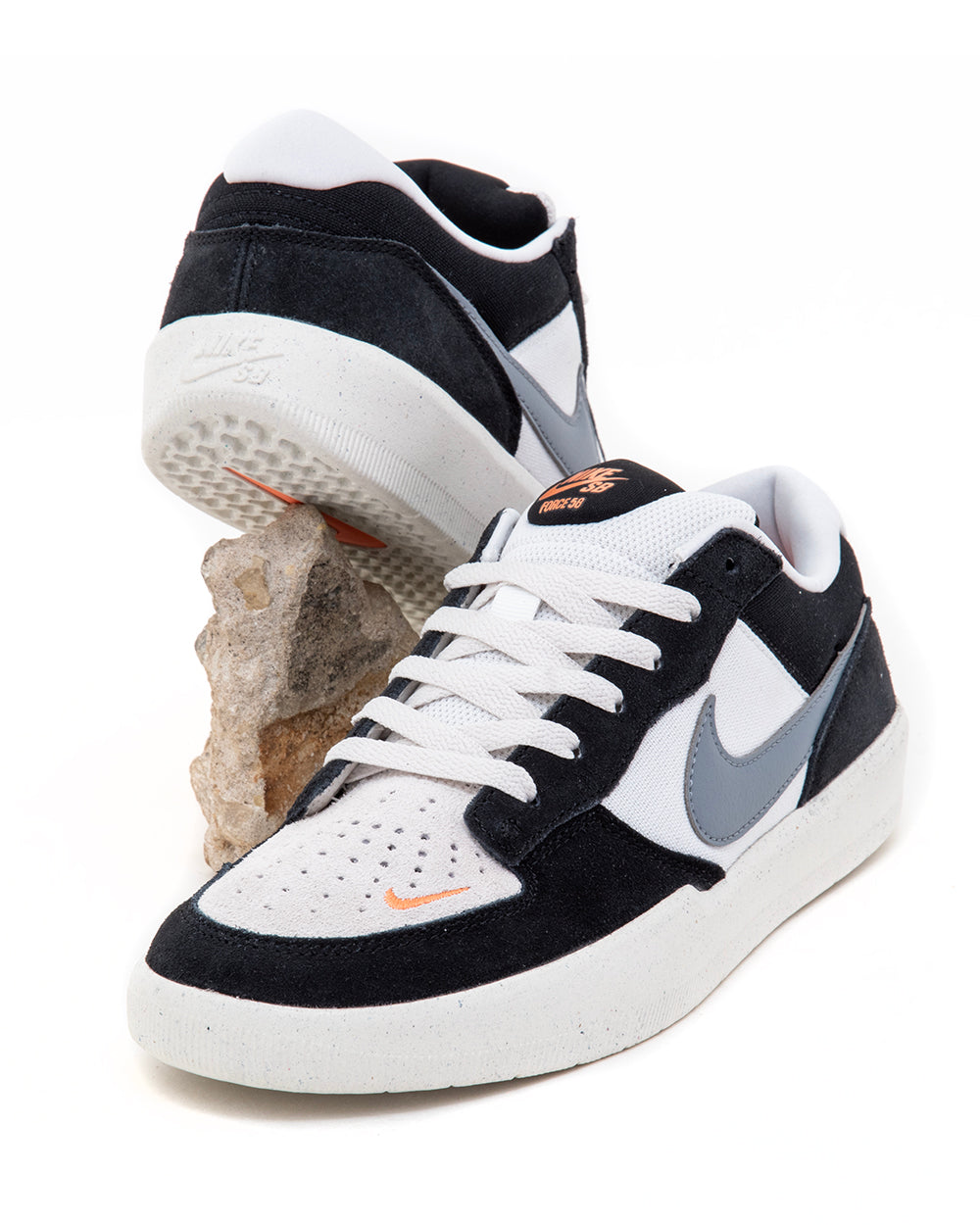 Force 58 (Black / Cool Grey - Summit White) – Uprise Skateshop