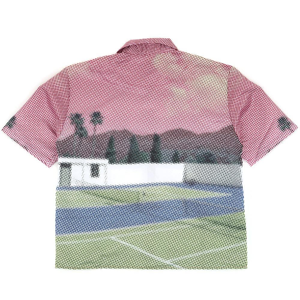 Palm Springs Court Buttondown Shirt (Pink)