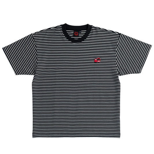 Eternal EMB Stripe T-Shirt (Black / White)