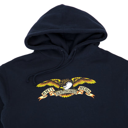 Eagle Hooded Sweatshirt (Navy / Black)