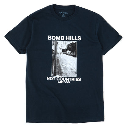 Bomb Hills Not Countries T-Shirt (Navy)