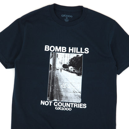 Bomb Hills Not Countries T-Shirt (Navy)