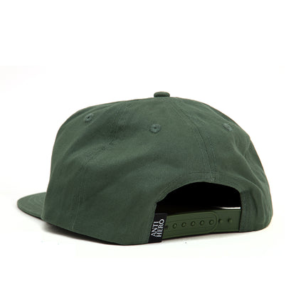 Grimple Adj. Snapback Hat (Dark Green)