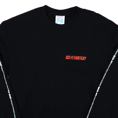 Fantasy World L/S T-Shirt (Black)