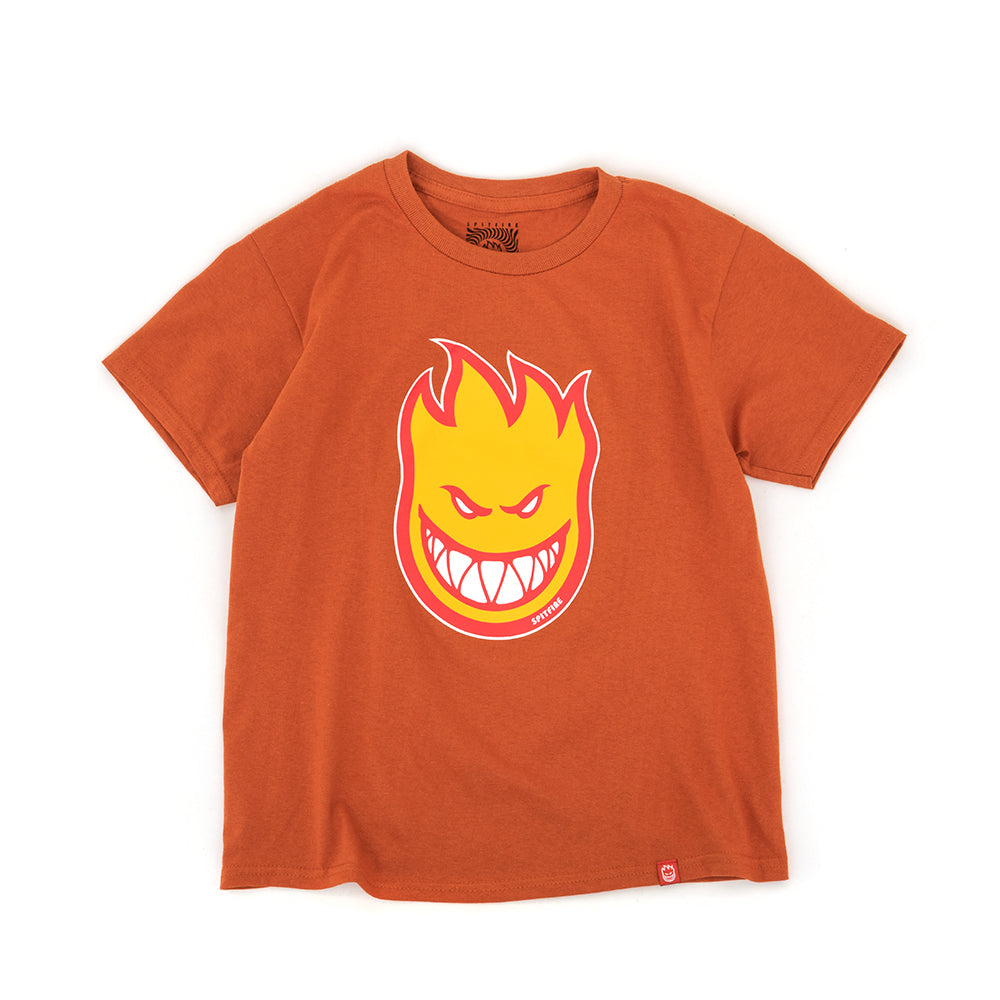 Youth Bighead Fill S/S T-Shirt (T. Orange / Gold / Red)