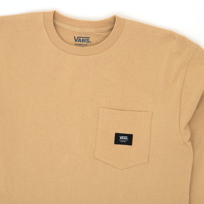 Woven Patch Pocket L/S T-Shirt (Taos Taupe) VBU