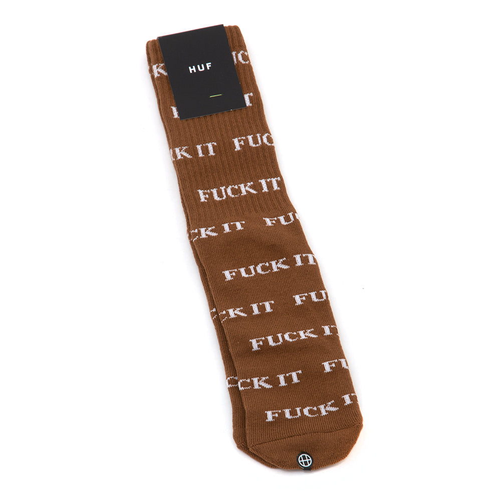 Fuck It Sock (Brown)