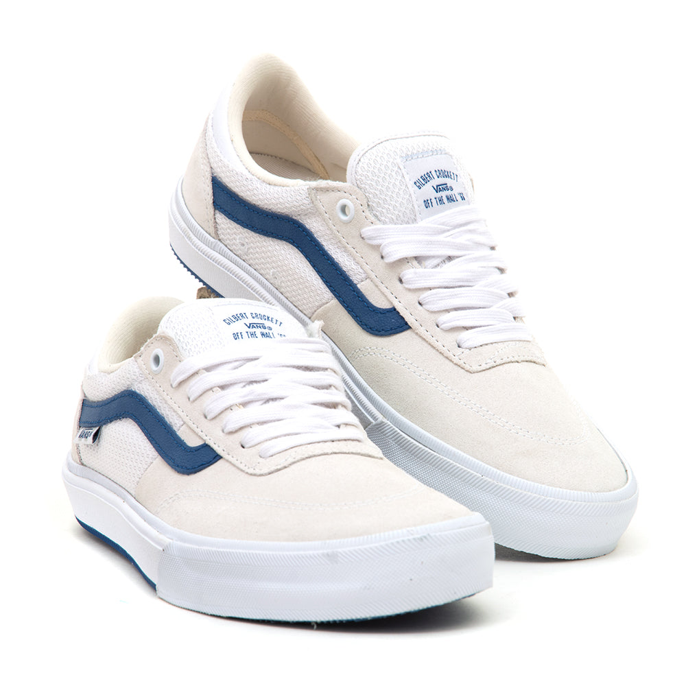 Skate Crockett (White / Blue) VBU