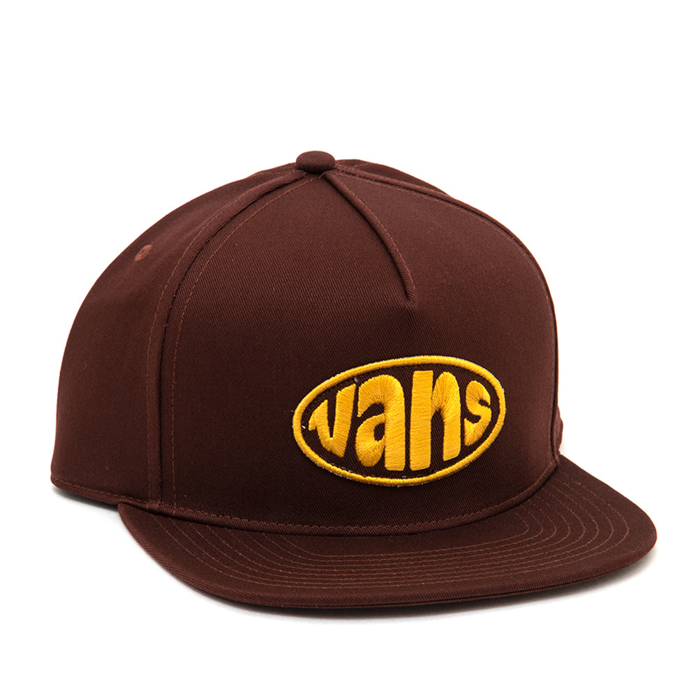 Hopper 5 Panel Snapback Hat (Bitter Chocolate) VBU