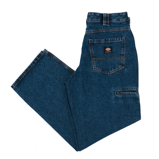 Mike Anderson Loose Fit Jeans (Stonewash Indigo Blue)