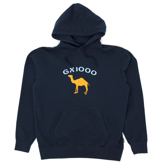 Dromedary Hooded Sweatshirt (Navy)