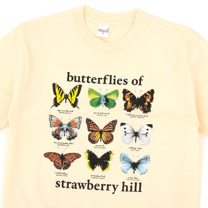 Butterflies Of Strawberry Hill S/S T-Shirt (Cream)