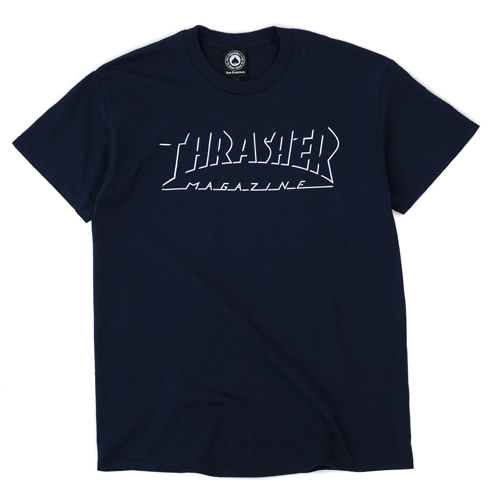 Shadow Mag Logo T-Shirt (Navy)