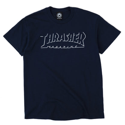 Shadow Mag Logo T-Shirt (Navy)