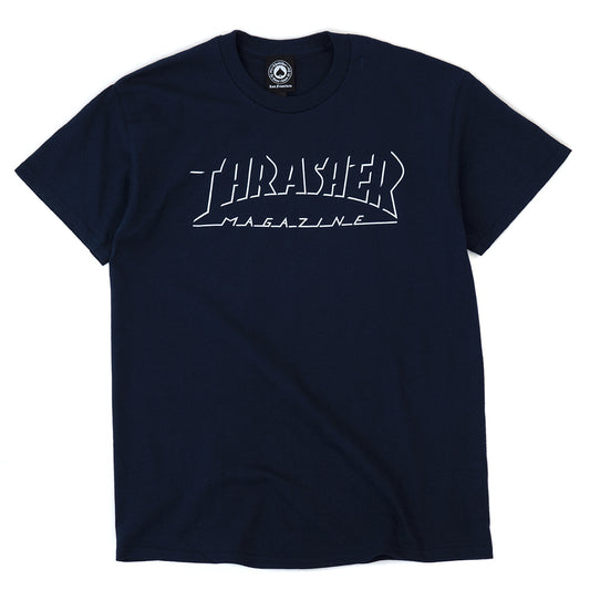 Shadow Mag Logo T-Shirt (Navy)