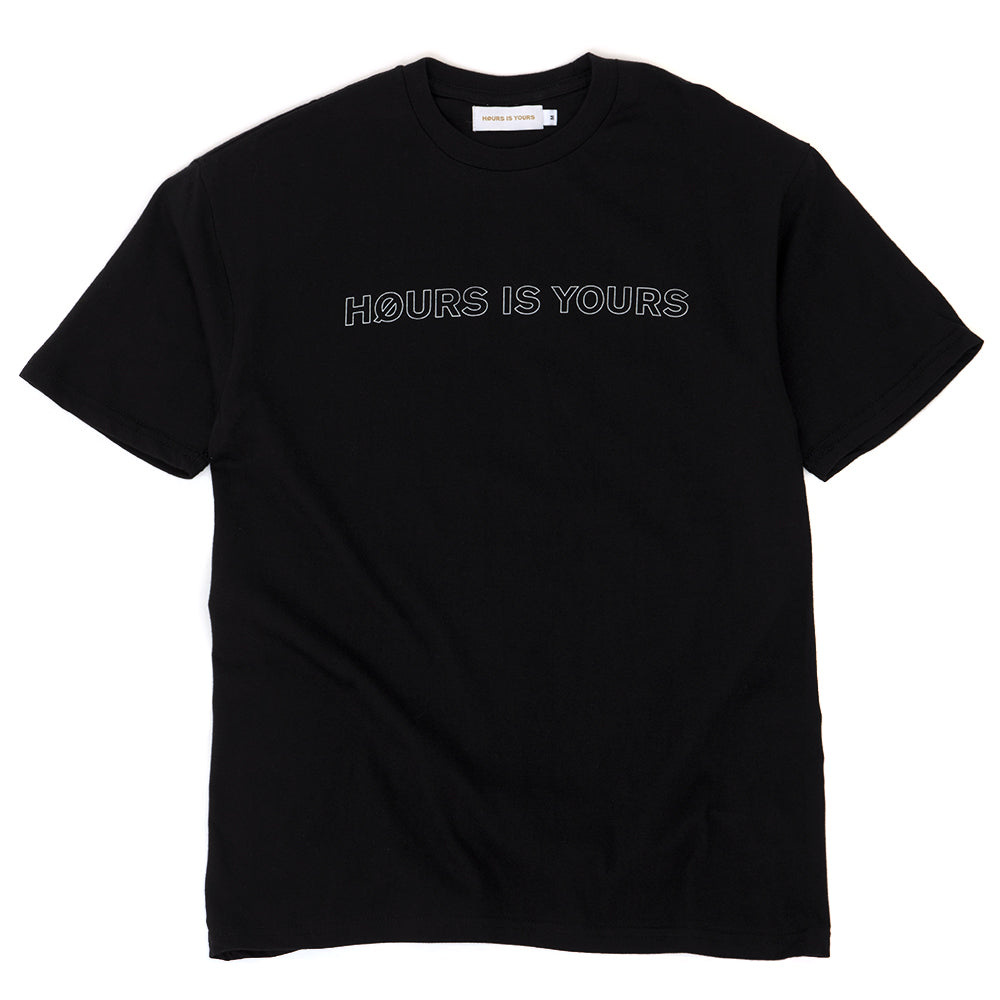 Outline T-Shirt (Black / Off White)
