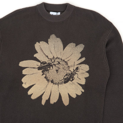 Sunflower Knit Sweater (Charcoal)