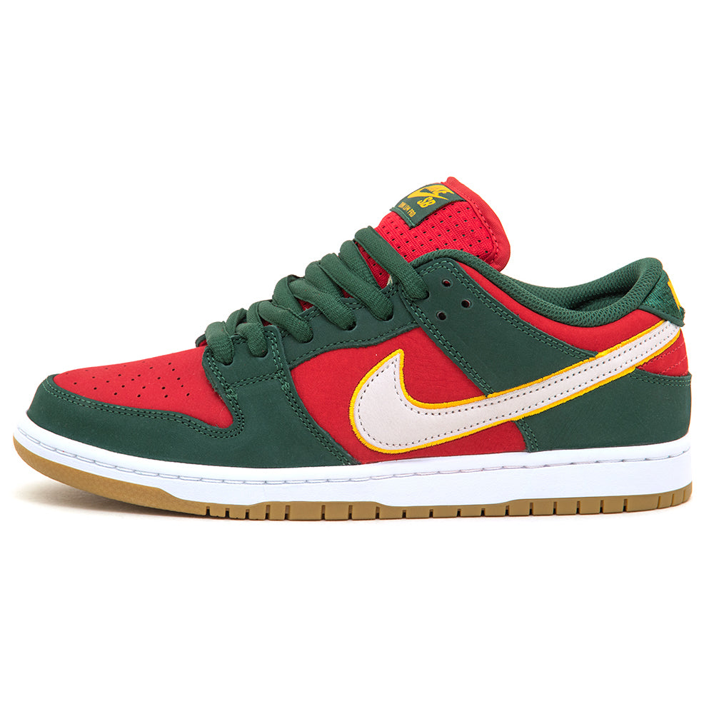 Dunk Low Pro PRM (Seattle Super Sonics) Fir / White - University Gold