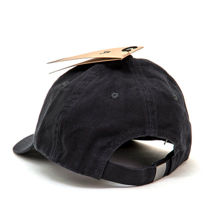 Unstructured Skate Strapback Hat (Black)