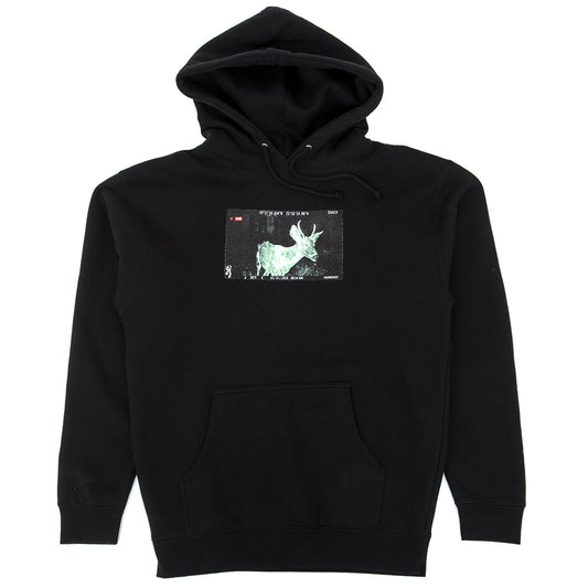 Trail Cam Hooded Sweatshirt (Black)