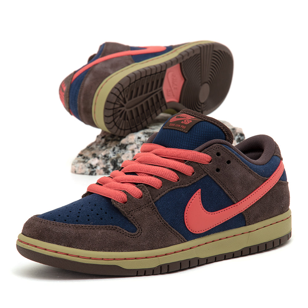 Dunk Low Pro (Baroque Brown / Adobe - Midnight Navy)