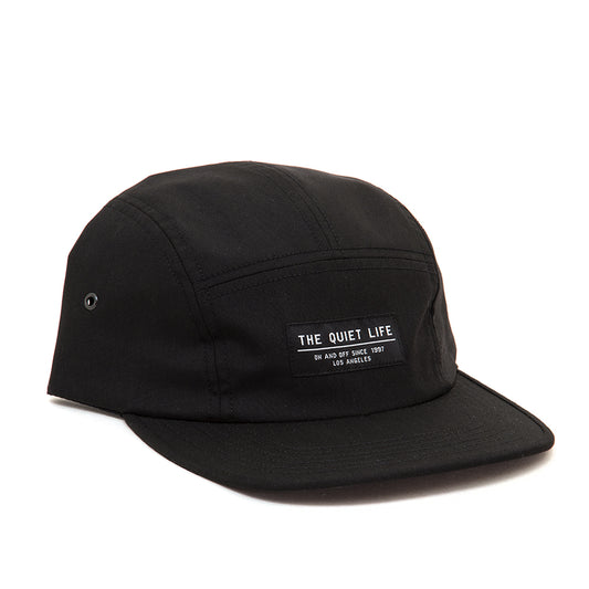 Foundation 5-Panel Camper Hat (Black)