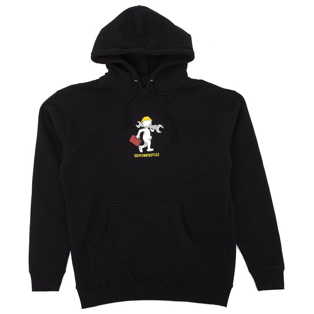 Tech Support Hooded Sweatshirt (Black)