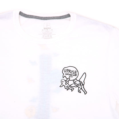 SSD24 Gonz Deck Wall T-Shirt (White)