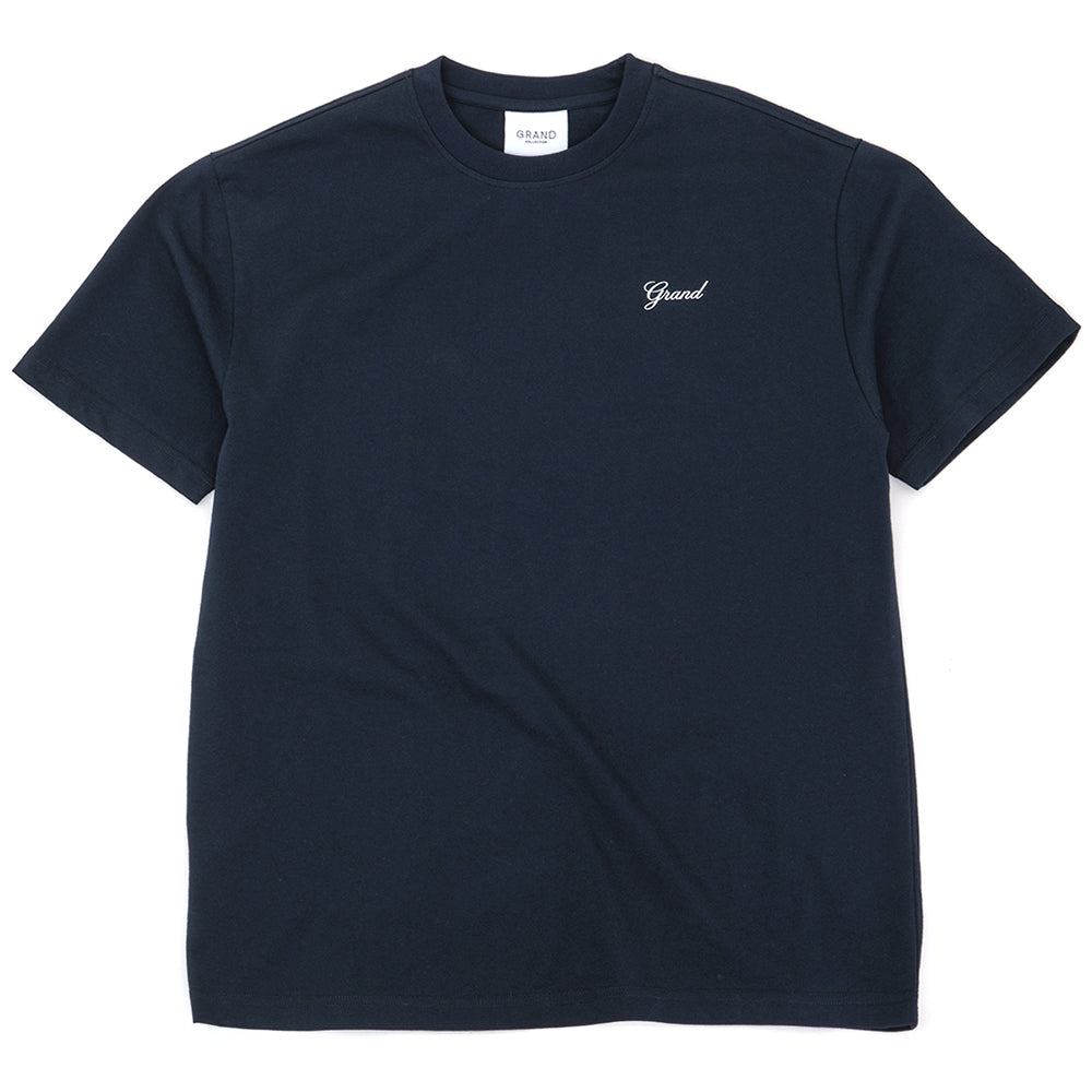 Script T-Shirt (Navy)