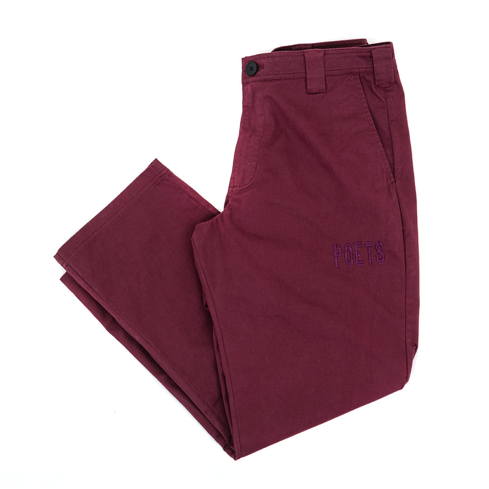 Byrne Pants (Burgundy)