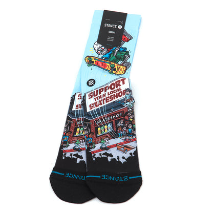 SSD25 x Stance Todd Bratrud Socks (Black)