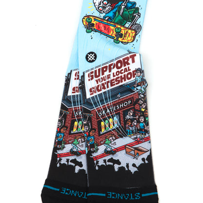 SSD25 x Stance Todd Bratrud Socks (Black)