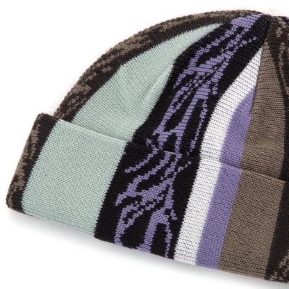 Skate Tribal Cuff Beanie (Black) VBU