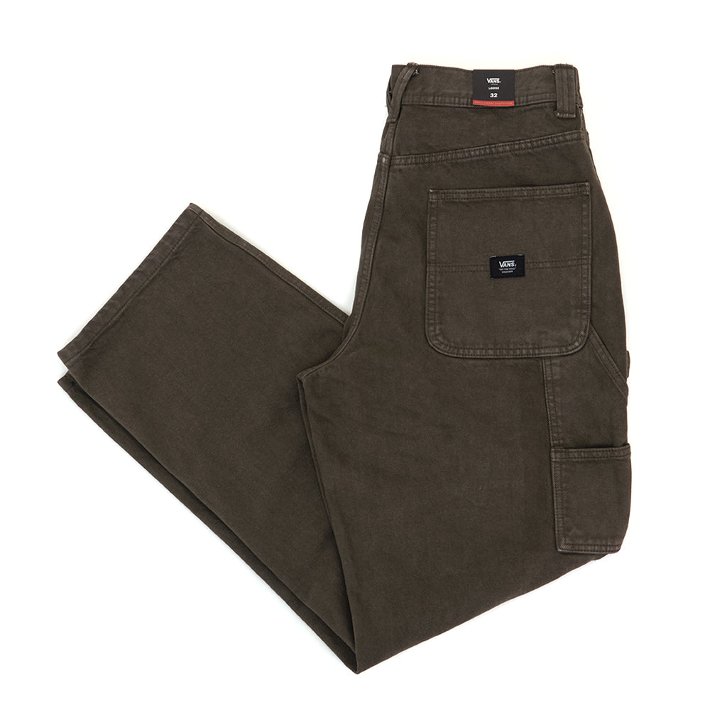 Drill Chore Carpenter Loose Denim Pant (Turkish Coffee) VBU