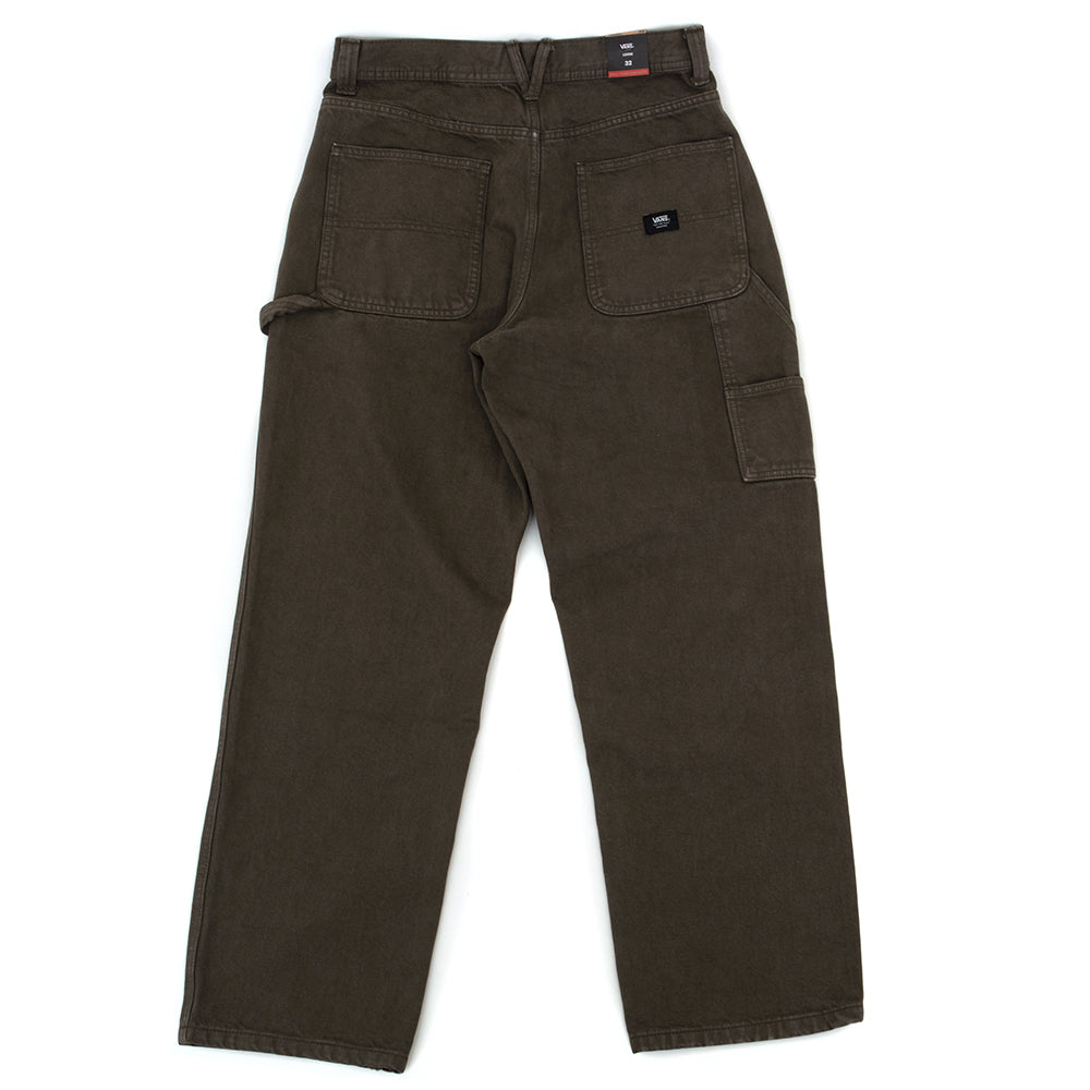 Drill Chore Carpenter Loose Denim Pant (Turkish Coffee) VBU