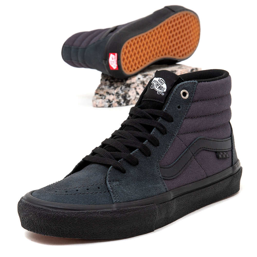 Skate Sk8-Hi (Charcoal / Black) – Uprise Skateshop Skate Sk8-Hi (Charcoal / Black) – Uprise Skateshop