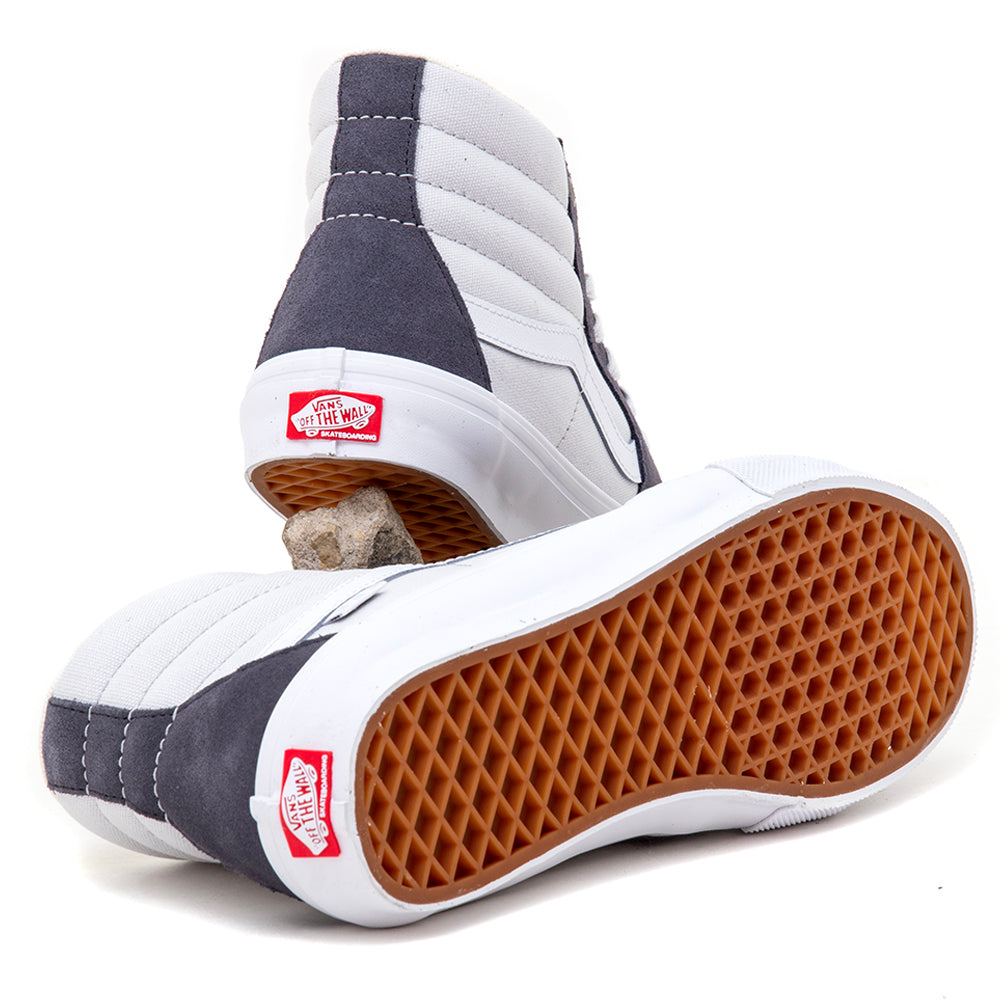Skate Sk8-Hi (Steel Shadow / Cream)