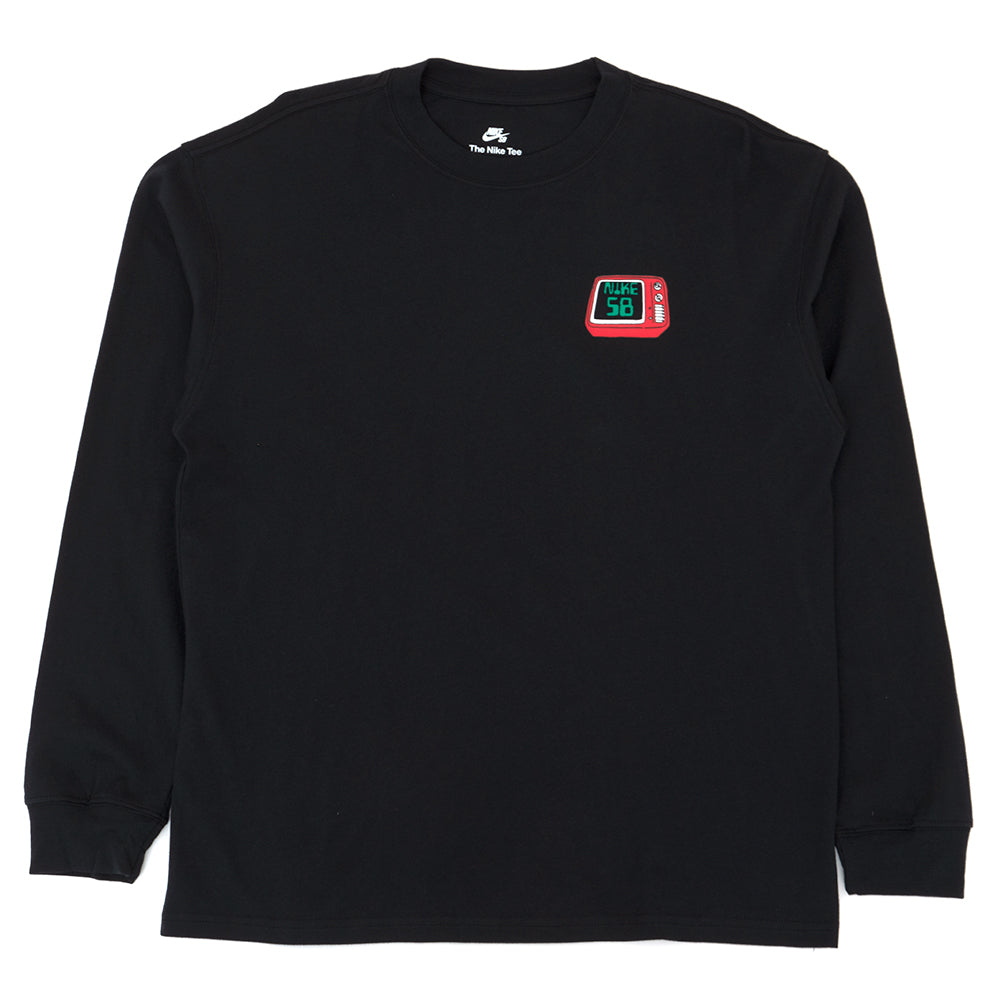 Max90 L/S Skate T-Shirt (Black)