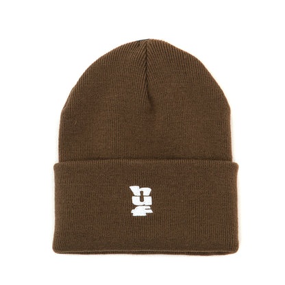 HUF Set Megablast Cuff Beanie (Brown)