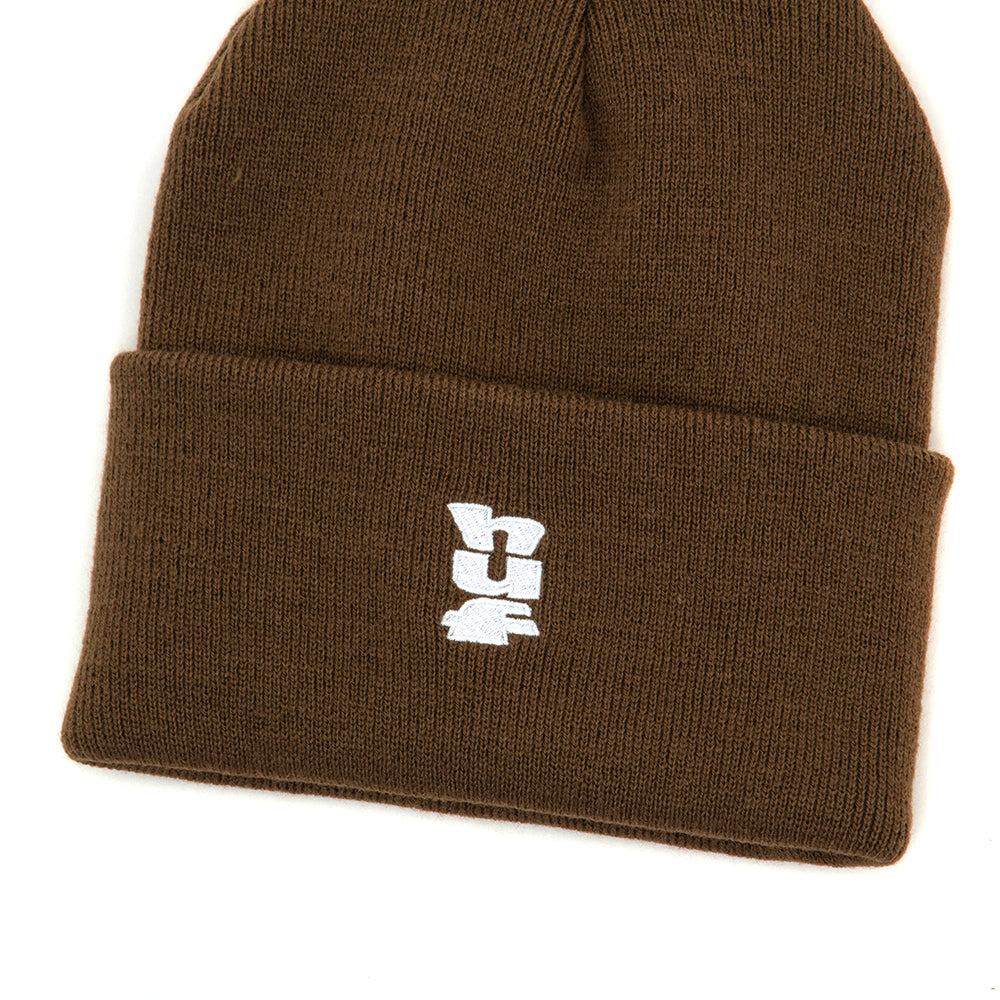 HUF Set Megablast Cuff Beanie (Brown)