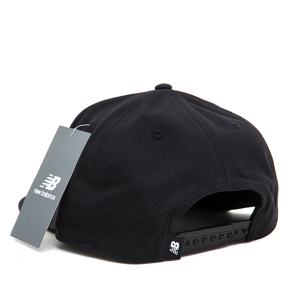 Numeric 5 Panel Snapback Hat (Black)