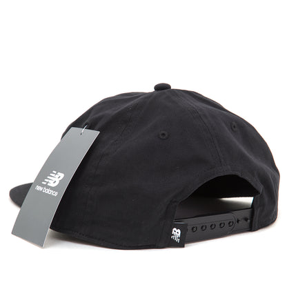 Numeric 6 Panel Snapback Hat (Black)