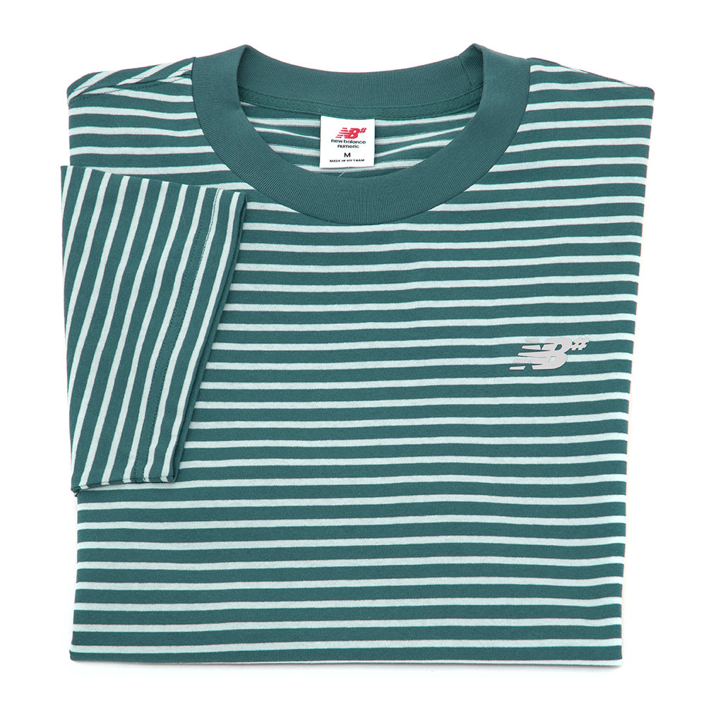 Numeric Stripe S/S T-Shirt (New Spruce)