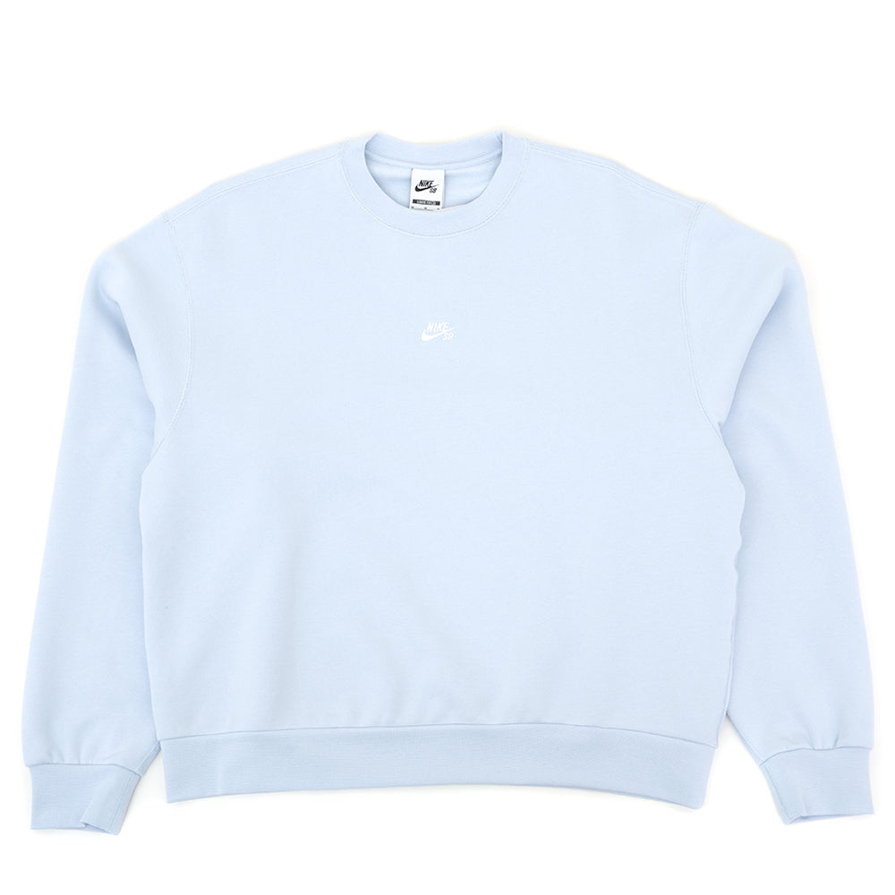 Essential Logo Crewneck Sweatshirt (Football Grey / White)