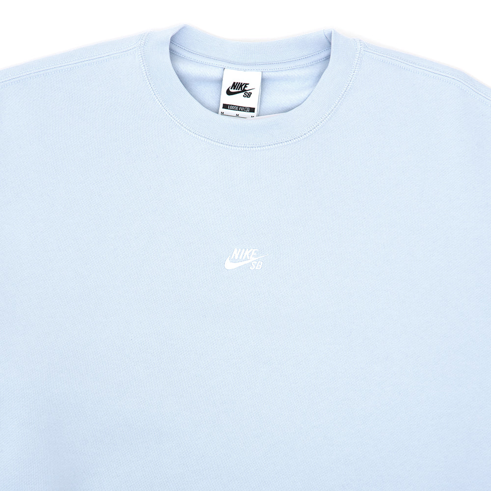 Essential Logo Crewneck Sweatshirt (Football Grey / White)