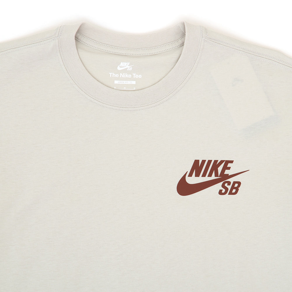 Logo Skate S/S T-Shirt (Light Bone)