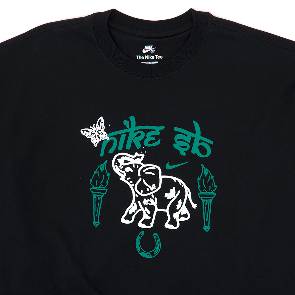 Max90 Skate OC Elephant S/S T-Shirt (Black)