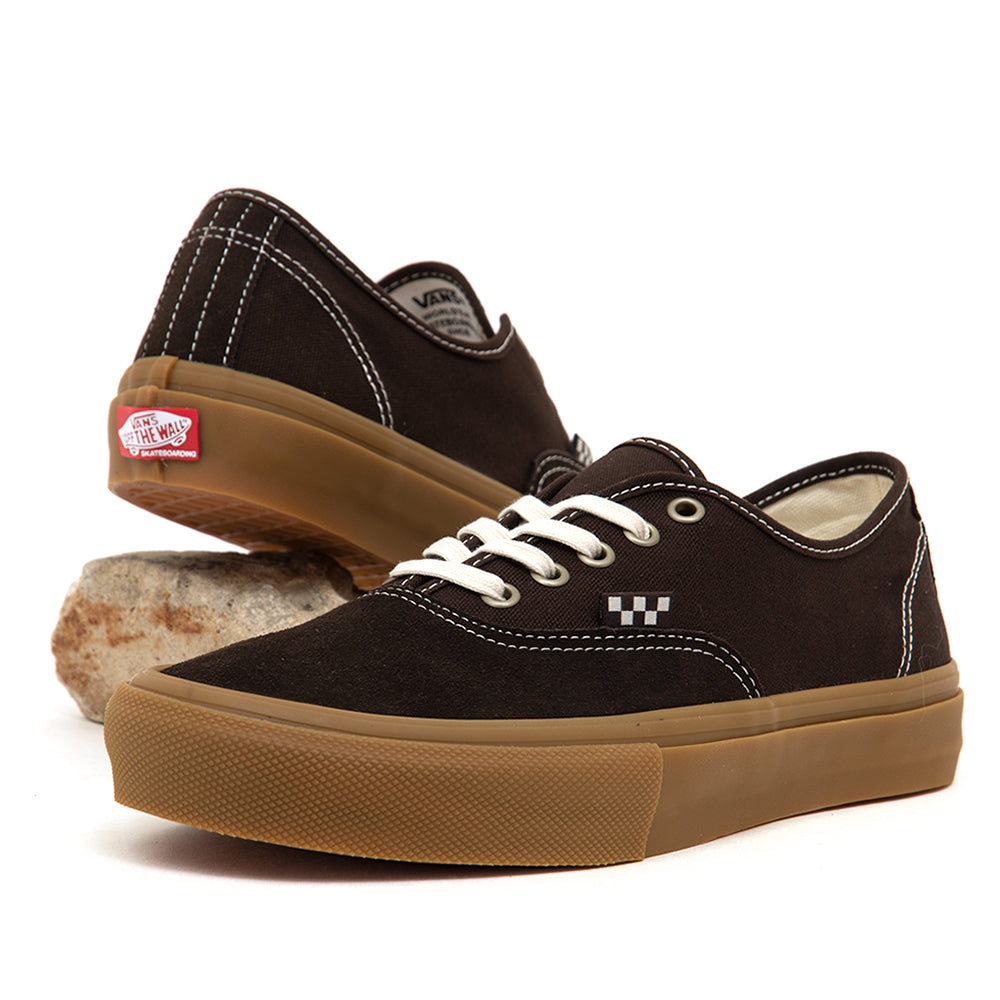 Skate Authentic (Brown / Gum) VBU