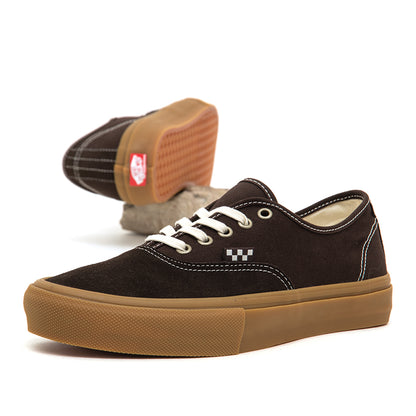 Skate Authentic (Brown / Gum) VBU